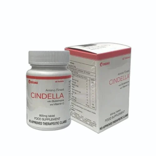 Cindella Amino Finest with Glutathione and Vitamin C 800 mg Skin Whitening